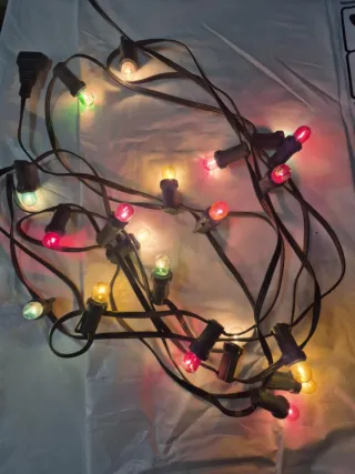 Luci di Natale Vintage/antiche