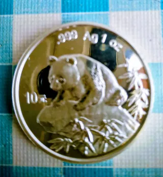Moneda Plata China