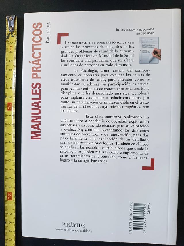 Intervención psicológica en obesidad