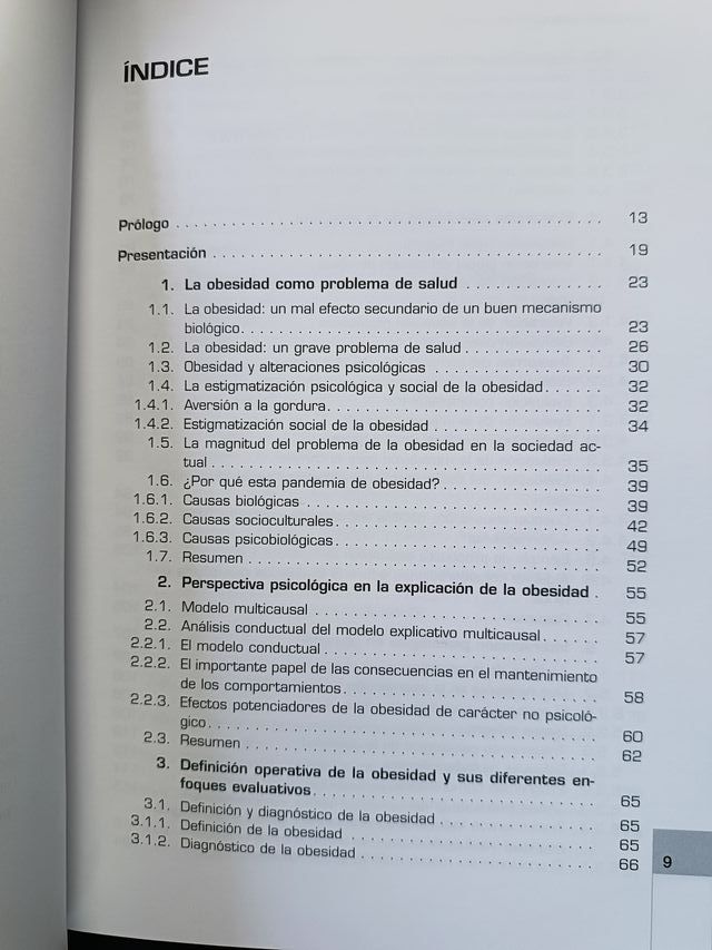 Intervención psicológica en obesidad