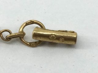 pulsera oro 18k con piedra con perla