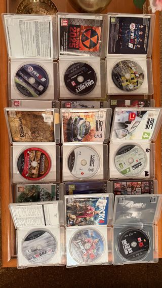 Lote Juegos PS3: FIFA, Call of Duty, GTA V, etc.