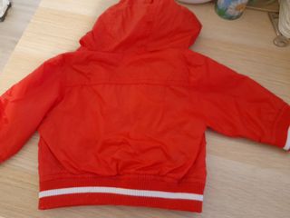 Giacca impermeabile neonato rossa Chicco 56 cm