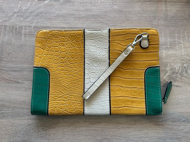 Bolso de mano multicolor