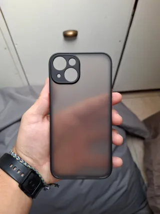 Cover iPhone 14 Nero Opaco