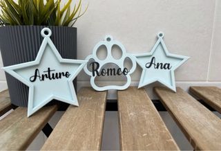 Adornos Navideños Para el Árbol de Navidad!