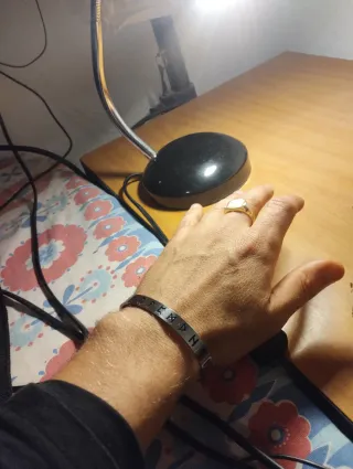 Pulsera Vikinga Acero Inoxidable Runas