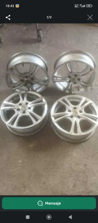 Llantas de aluminio 