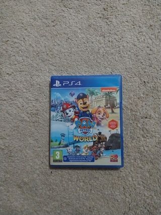 Videojuego paw patrol world