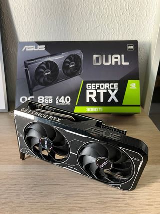 ASUS RTX 3060 Ti DUAL OC COMO NUEVA