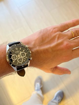Reloj Seiko SBTR021 Cronógrafo NUEVO!
