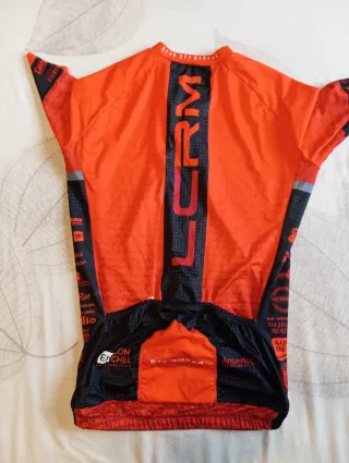 Maillot Ciclismo Gobik Talla M Naranja Negro