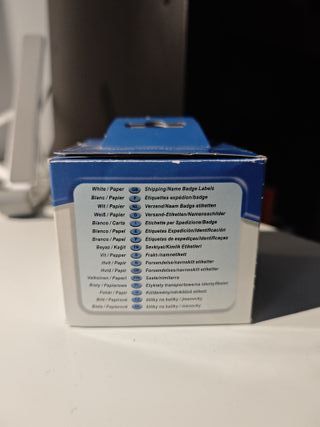 Rollo etiquetas Dymo 99014 (220 uds) Blancas.