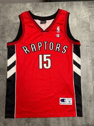 Camiseta Raptors 15 Jorge Garbajosa Champion