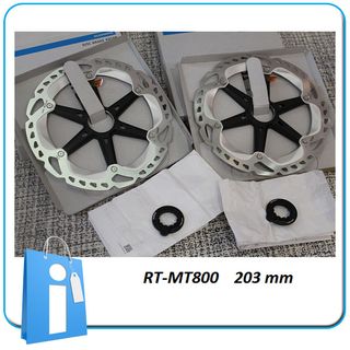Discos freno Shimano XT Ice Tech RT-MT800 203mm CL