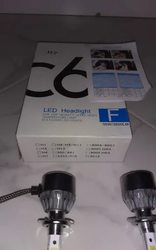 #C6 #Kit #lampade #led #H7