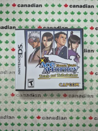 NUEVO Ace Attorney: Trials and Tribulations DS