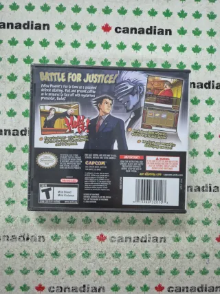 NUEVO Ace Attorney: Trials and Tribulations DS