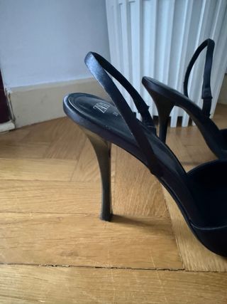 Zapatos de salón negros Zara Talla 38
