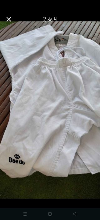 Dobok Taekwondo Blanco