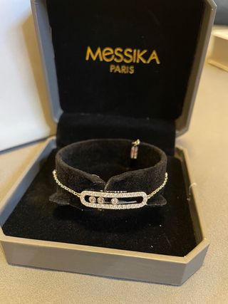 Pulsera Messika Diamantes Oro Blanco