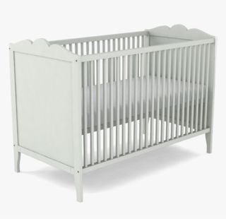 Cuna de bebé blanca