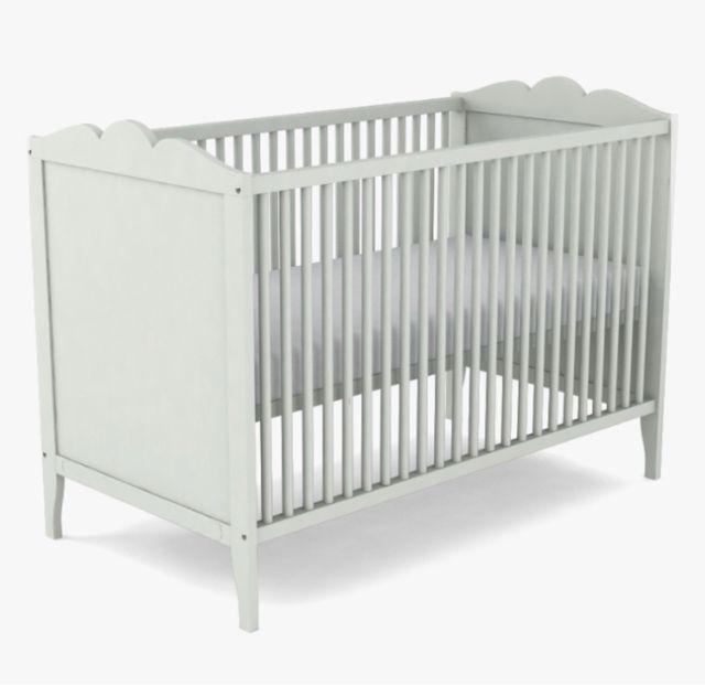 Cuna de bebé blanca