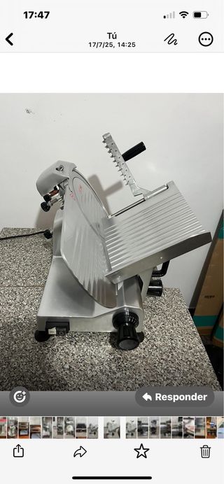 Cortadora de fiambre profesional