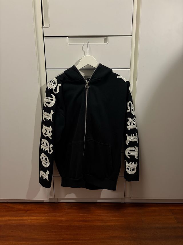 Felpa con zip e cappuccio Taglia S