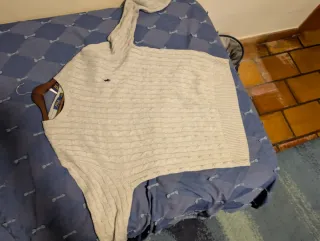 Jersey Polo Ralph Lauren Gris Cable Knit