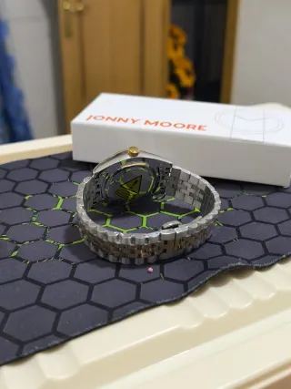 Reloj Hombre Oro y Plata