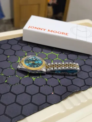 Reloj Hombre Oro y Plata