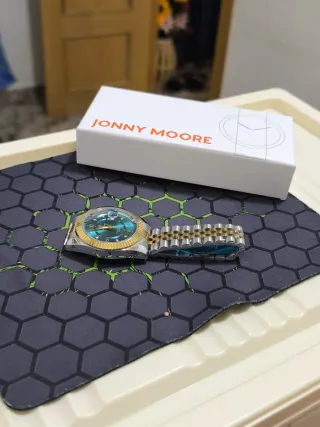 Reloj Hombre Oro y Plata