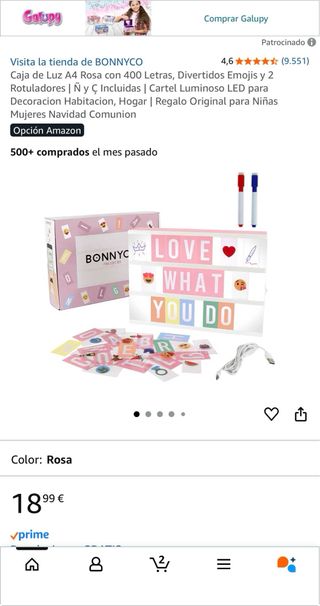 Caja de Luz BONNYCO Nueva
