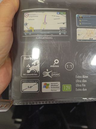 GPS Grundig M5 Europa 46 países
Precintado 