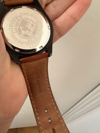 Reloj Citizen Eco-Drive Negro Correa Piel
