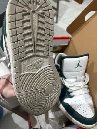 Nike Air Jordan 1 Verde/Bianco