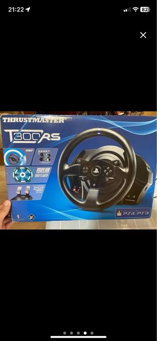 Volante Thrustmaster T300RS + Pedales