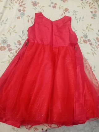 Vestido fiesta/navidad niña para niña entre 6 y 7 