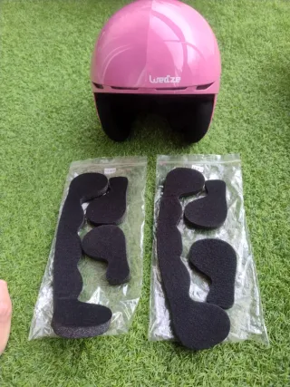 Casco esquí niña Wed'ze rosa