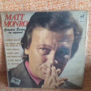Vinilo Matt Monro Grandes Exitos en Español