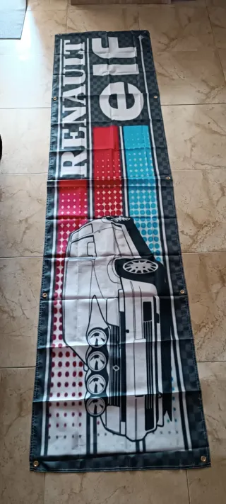 Bandera Renault 5 GT Turbo Elf