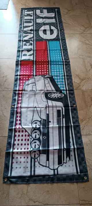 Bandera Renault 5 GT Turbo Elf