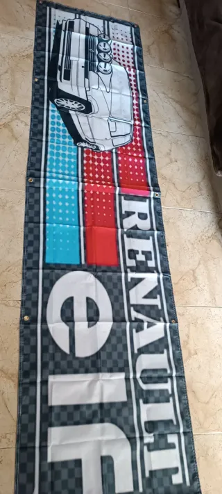 Bandera Renault 5 GT Turbo Elf