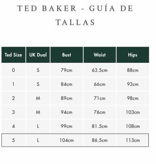 Abrigo azul Ted Baker