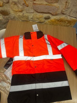 Chaqueta Alta Visibilidad Naranja/Negro