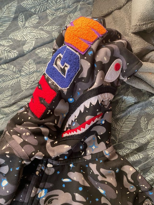 brilla en oscuridad Chaqueta A Bathing Ape (Bape)