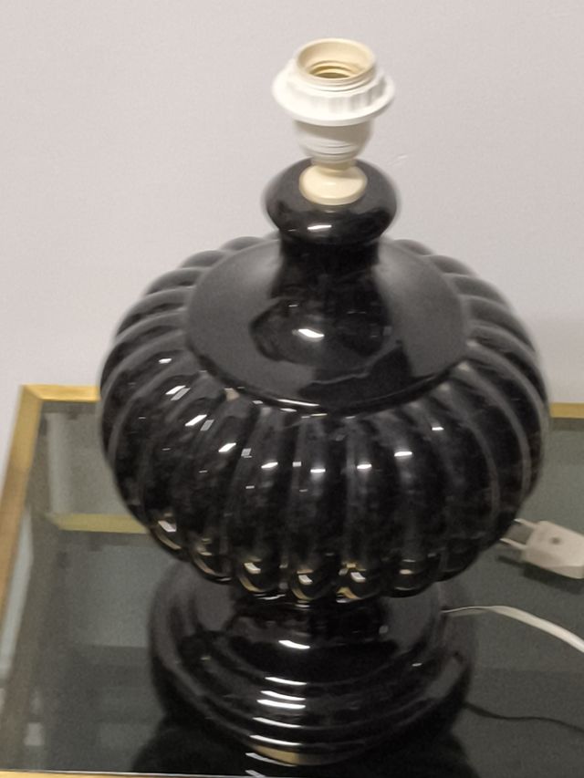 Lámpara Manises Negra