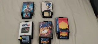 Juegos Sega Mega Drive: Sonic, Aladdin, FIFA 96...