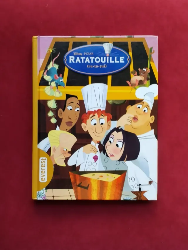 Lote libros Disney: Ratatouille, Piglet, Tigger